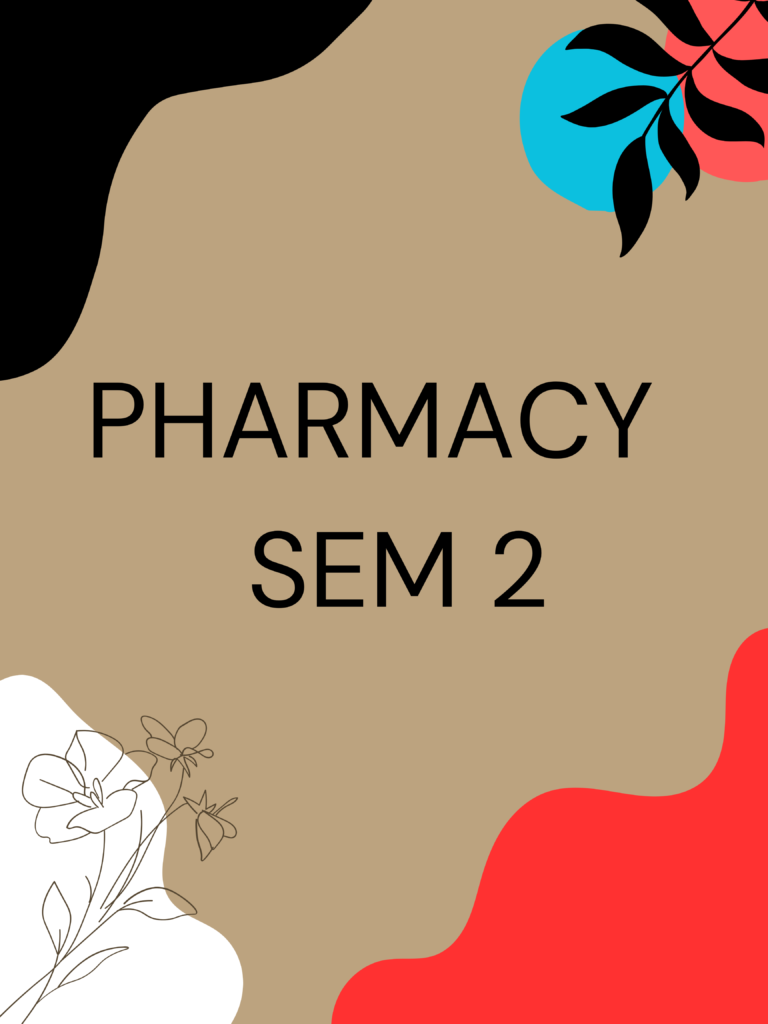 Pharmacy sem -2